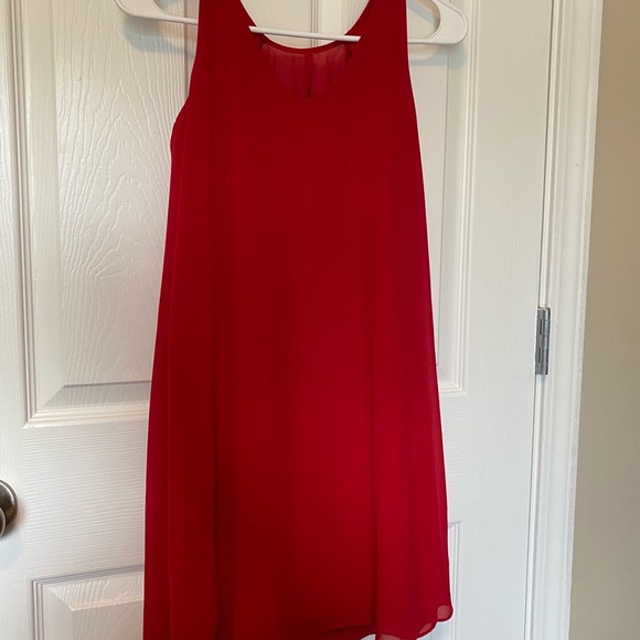 RED MINI DRESS - Picture 1 of 2